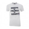 Tee shirt FFR Brodé Blanc