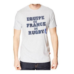 Tee Shirt FFR brode gris Junior