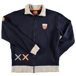 Veste zippée Jus de Chaussettes Ridley marine