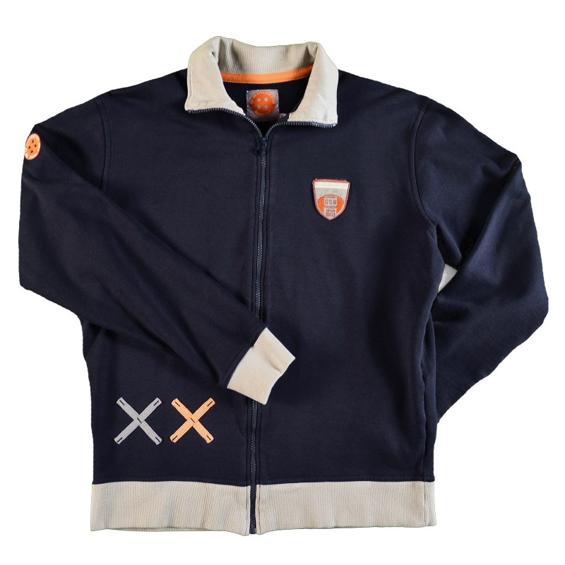 Veste zippée Jus de Chaussettes Ridley marine