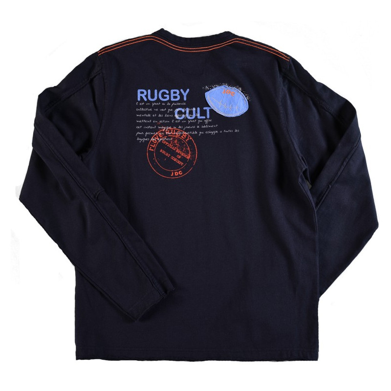 Sport shirt ML Jus de Chaussettes Shiloh marine