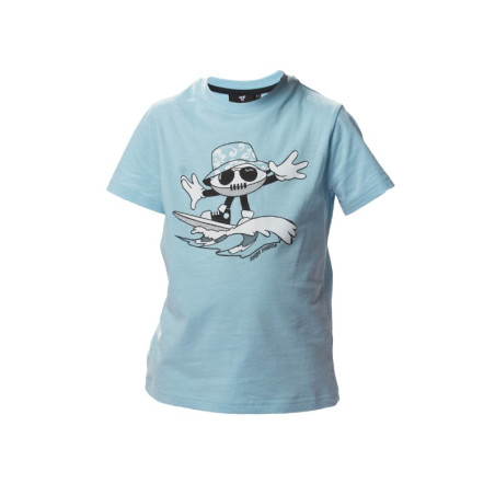 Tee Shirt Rugby Division "SURF" bleu crystal