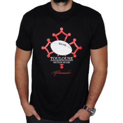 Tee shirt Aficionados "OCCITANIE" Noir