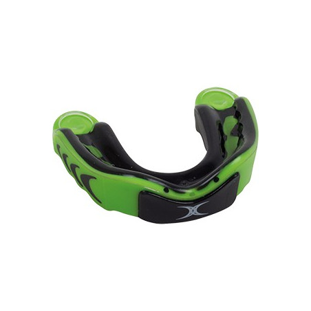 Protège dents Gilbert Virtuo Triple Density Noir / Vert