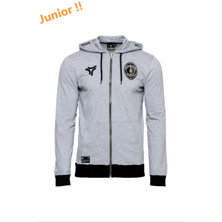 sweat capuche zippé Rugby Divison " STROKE"