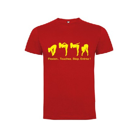 Flexion... touchez... stop... entrez ! rouge