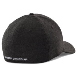 Casquette Under Armour Noire Logo Noir bordé blanc