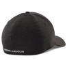Casquette Under Armour Noire Logo Noir bordé blanc