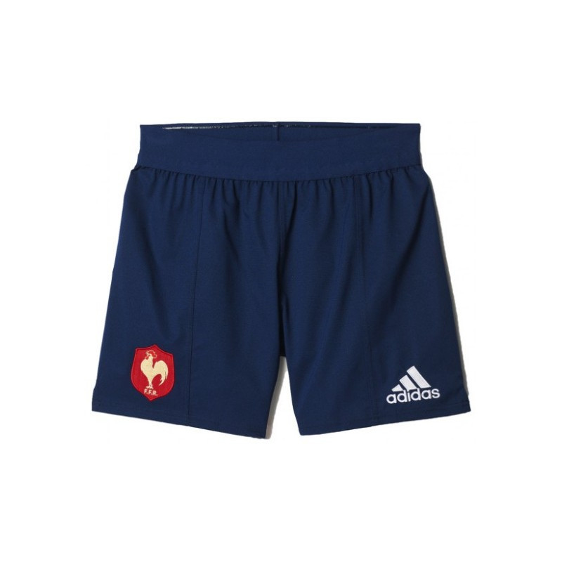 Short COLLECTOR Réplica du XV de France Adidas 2016/2017 domicile