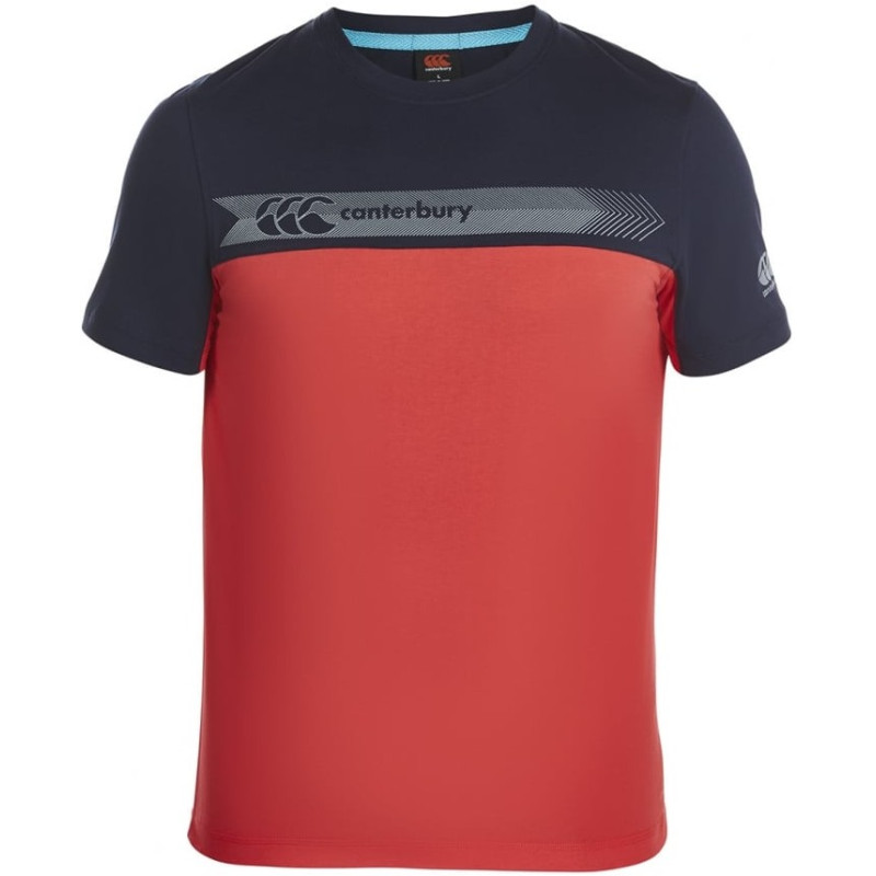 Tee-Shirt d'entrainement Canterbury vapodri Mesh Rouge
