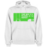 Sweat capuche Pelouse Blanc