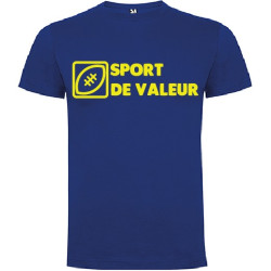Tee Shirt "Valeur" LoLRugby Bleu
