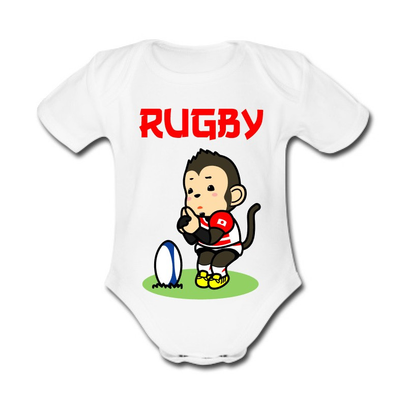 Body bébé Japon rugby