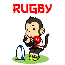 Body bébé Japon rugby