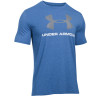 Tee shirt Under Armour Bleu Logo gris