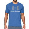 Tee shirt Under Armour Bleu Logo gris