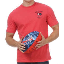 Tee-Shirt Rouge Ruckfield