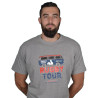 Tee shirt Aficionados "Tour" Gris