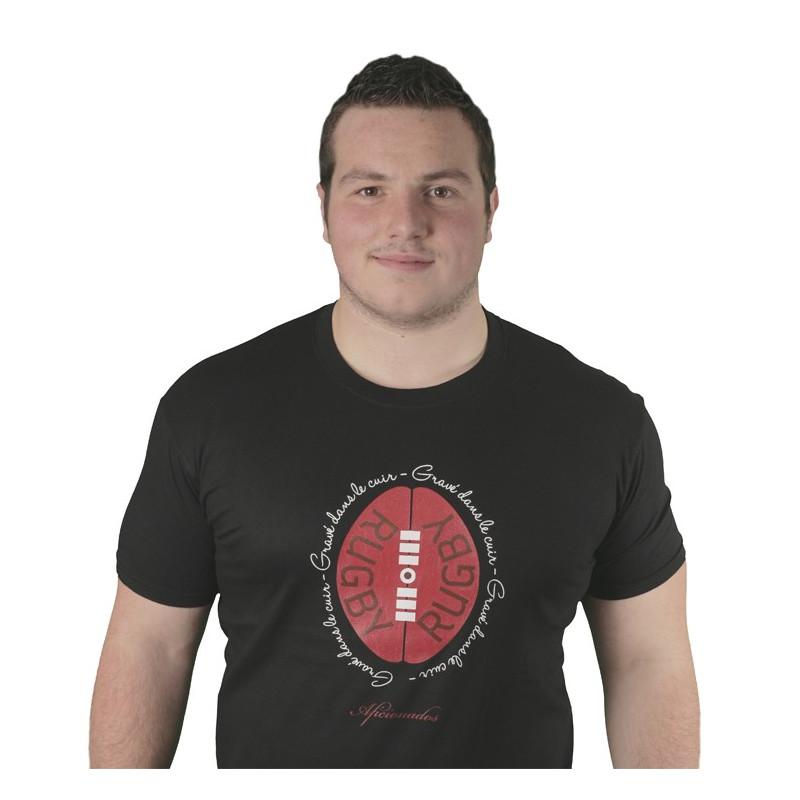 Tee shirt Aficionados "Gravé" Noir