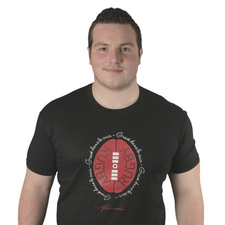 Tee shirt Aficionados "Gravé" Noir