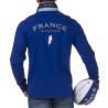 Polo ML Ruckfield Bleu French et son drapeau