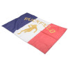 Polo ML Ruckfield Bleu French et son drapeau