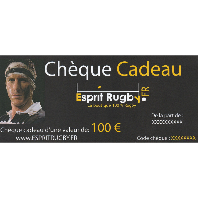 Chèque cadeau 100 €