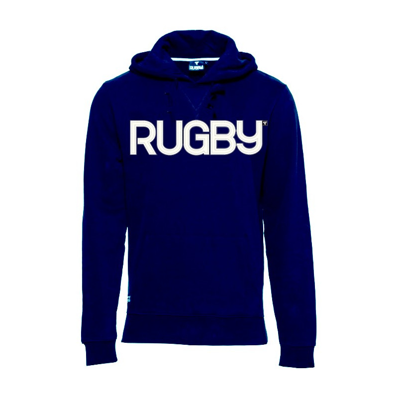 Sweat Capuche Rugby Division "PREMIER" Marine