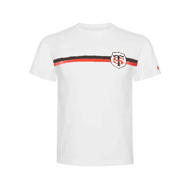Tee Shirt Blanc Nike Stade Toulousain