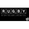 Tee shirt LoL Rugby "SCRABL" Noir