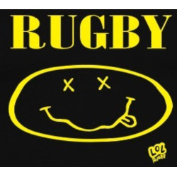 Tee shirt LoL Rugby "Smile" Noir