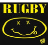 Tee shirt LoL Rugby "Smile" Noir