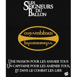 Tee shirt LoL Rugby "ANO" Noir