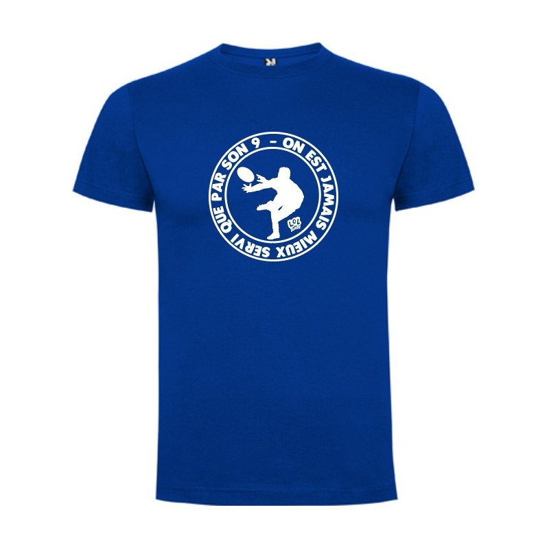 Tee shirt LoL Rugby "9" Bleu