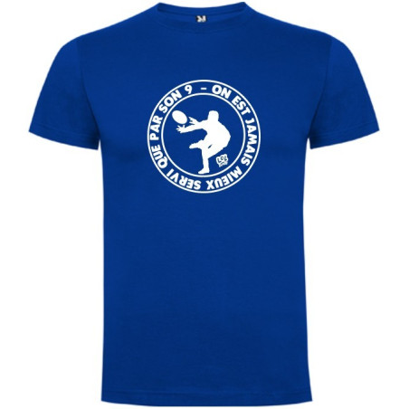 Tee shirt LoL Rugby "9" Bleu