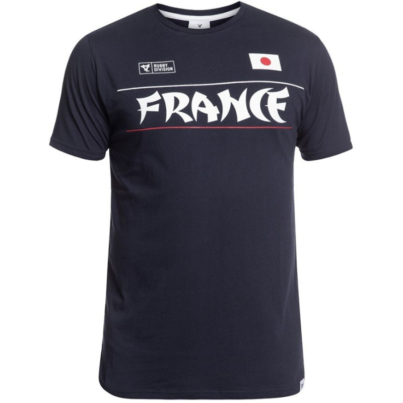 Tee Shirt Rugby Division "Kaneaki" Marine
