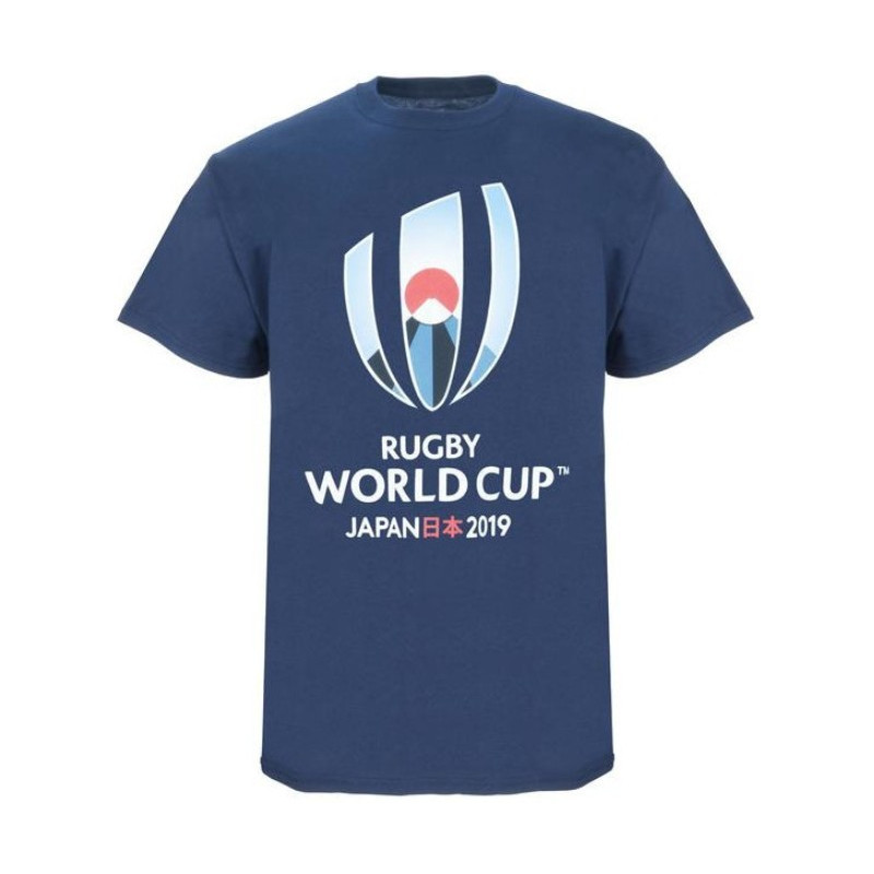 Tee Shirt RWC Japon 2019  Marine  Big Logo