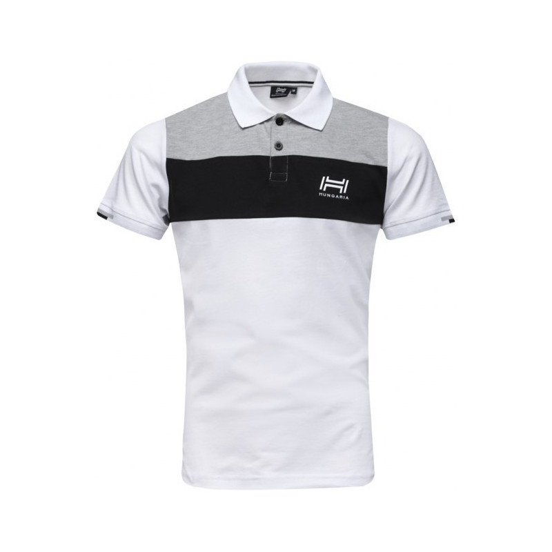 POLO  HUNGARIA BENNETT HOMME BLANC