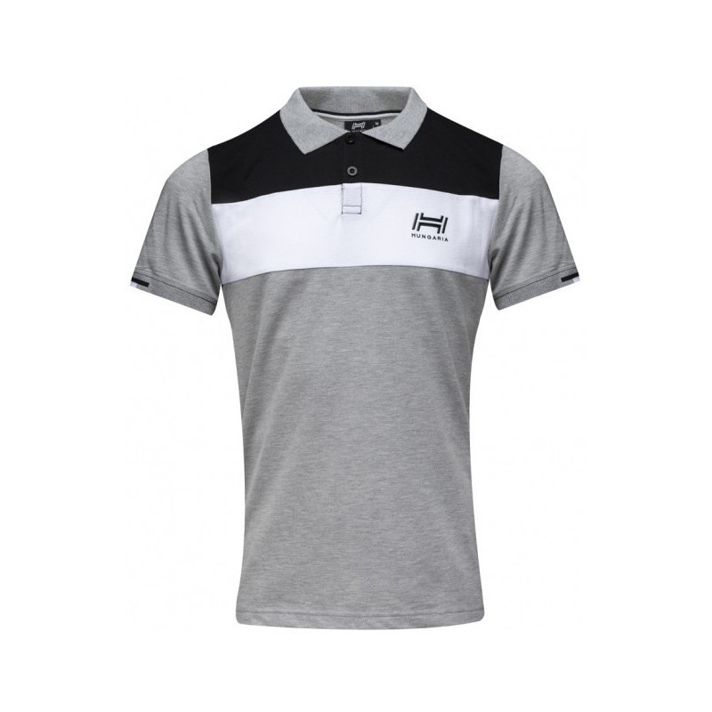 POLO  HUNGARIA BENNETT HOMME GRIS