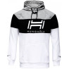 SWEAT À CAPUCHE HUNGARIA LOVEJOY MIXTE BLANC