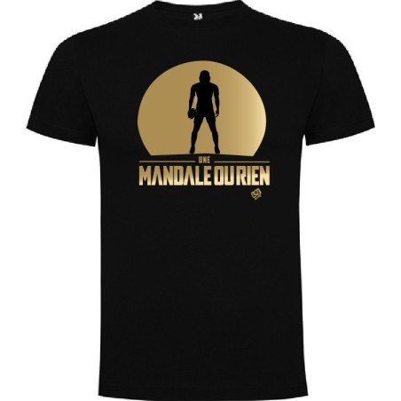 Tee shirt LoL Rugby "MANDALE" Noir