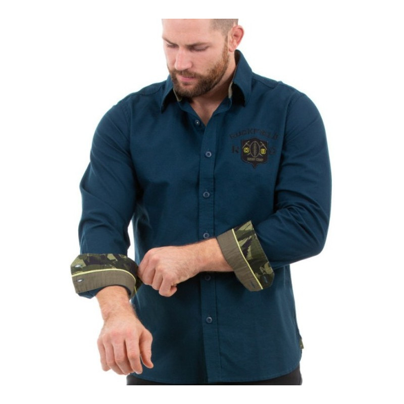 Chemise Ruckfield BLEU RUGBY CAMPS