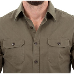 Chemise Ruckfield KAKI RUGBY CAMPS