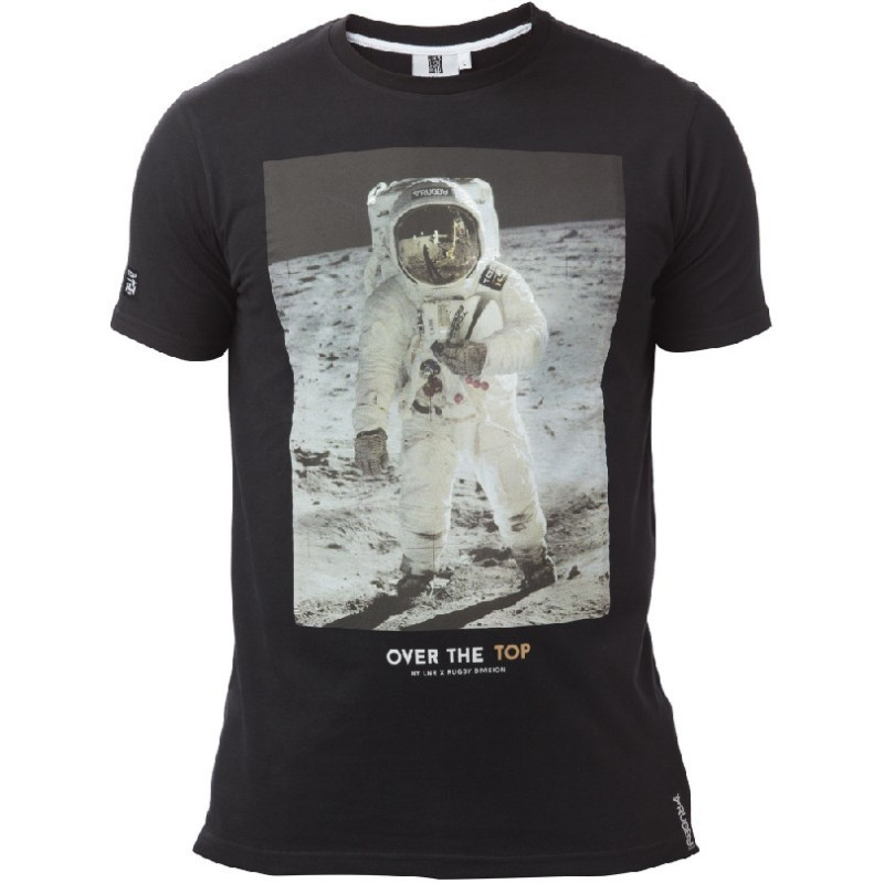 Tee Shirt Junior Mixte Rugby Division Top 14 "ASTRONAUT" Noir 