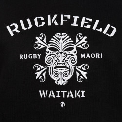 SWEAT RUCKFIELD MAORI NOIR