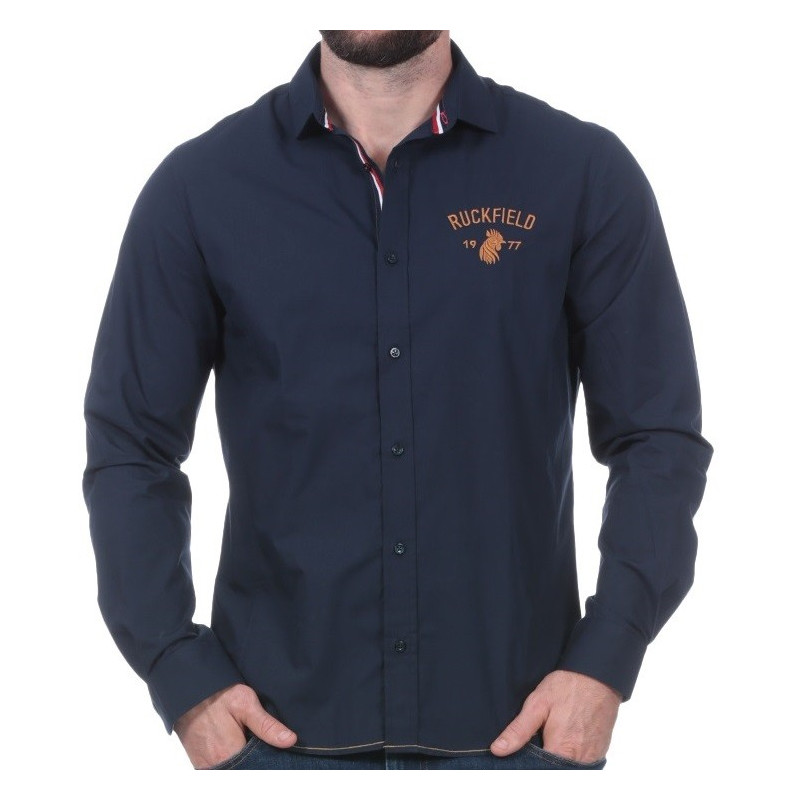 Chemise  ML Ruckfield FRENCH RUGBY CLUB Bleu Marine