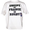 Tee shirt FFR Brodé Blanc