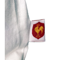 Tee shirt FFR Brodé Blanc