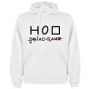 Sweat capuche "Squad Game" blanc