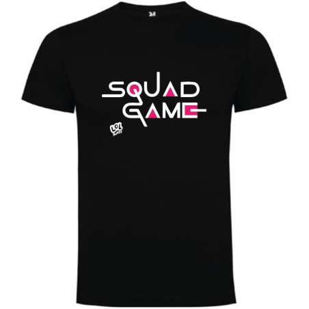 Tee shirt LoL Rugby "Squad Game" Noir